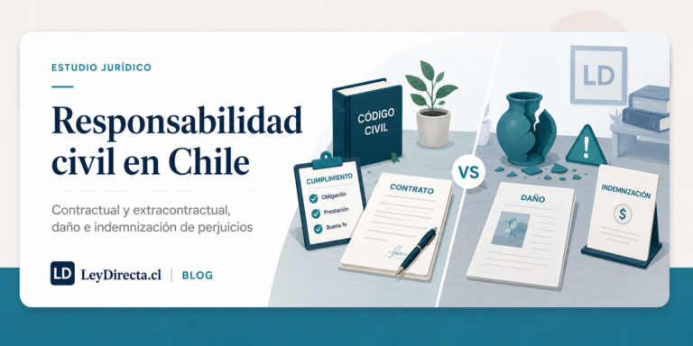 Responsabilidad civil contractual y extracontractual: diferencias clave