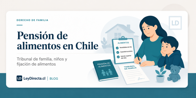 Pensión de alimentos en Chile: cómo se fija y qué considera el tribunal