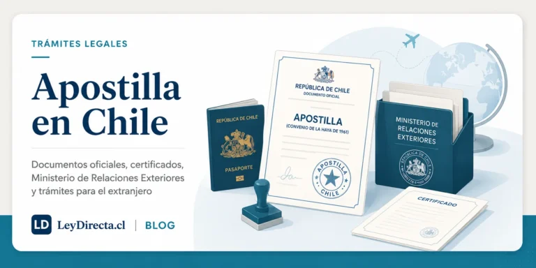 Apostilla en Chile: qué es, cuándo se necesita y cómo apostillar documentos