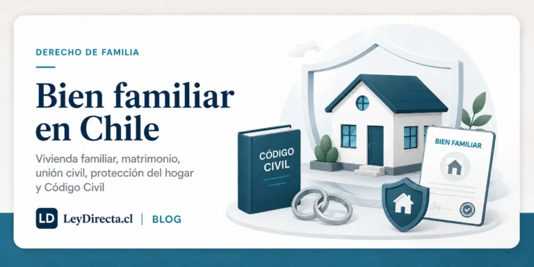 Bien familiar en Chile: qué es y cómo protege la vivienda familiar