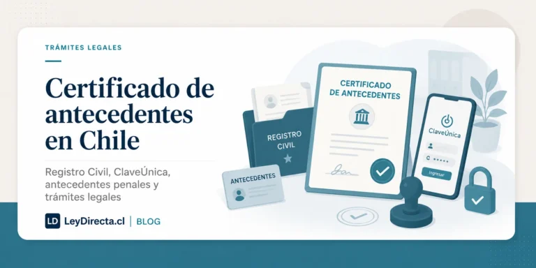 Certificado de antecedentes en Chile: fines especiales, fines particulares y cómo obtenerlo