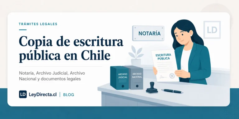 Cómo obtener una copia de escritura pública en Chile